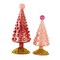 Cody Foster 8.0 Inch Mid-Century Modern Tree Rose Christmas Decorative Tree Set , Lightweight Christmas Decor Easter Spring